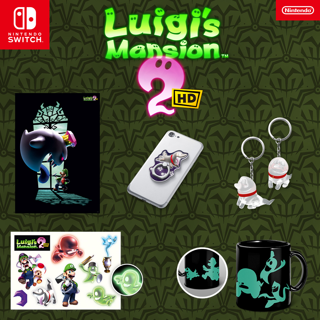 Nyerj egy Luigi’s Mansion 2 HD-s ajándékcsomagot! (x)